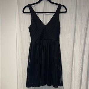 Altar’d State Elegant Black Sleeveless Dress XS